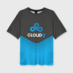 Футболка оверсайз женская Cloud 9 Uniform, цвет: 3D-принт