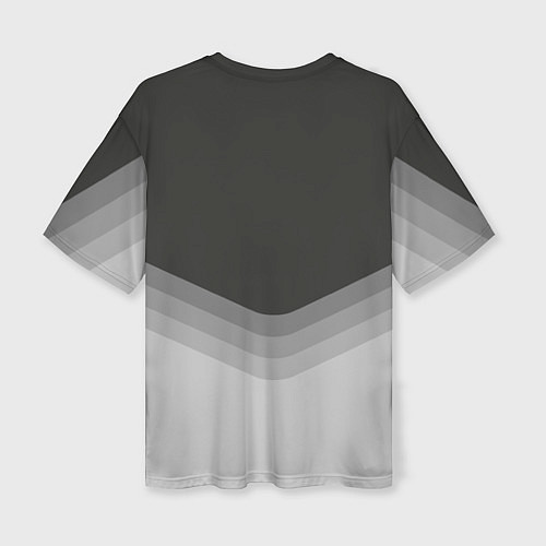 Женская футболка оверсайз EnVyUs Uniform / 3D-принт – фото 2