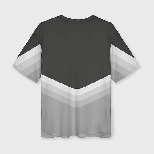 Женская футболка оверсайз Penta Uniform / 3D-принт – фото 2