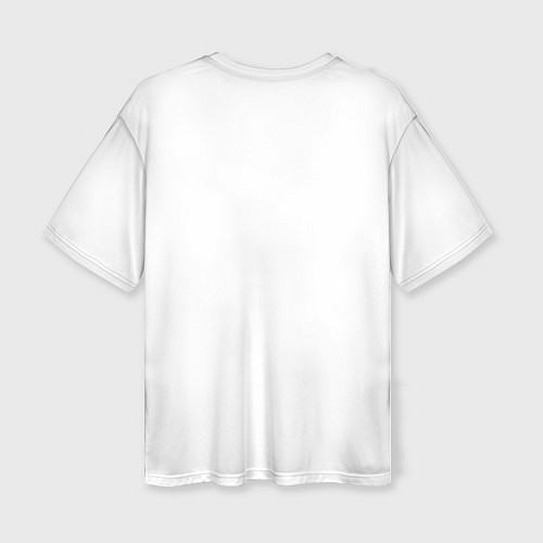 Женская футболка оверсайз Снеговик / 3D-принт – фото 2