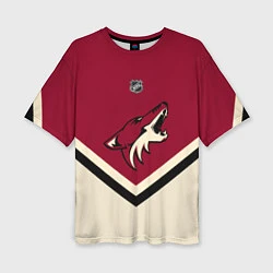 Женская футболка оверсайз NHL: Arizona Coyotes