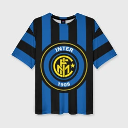 Женская футболка оверсайз Inter FC 1908