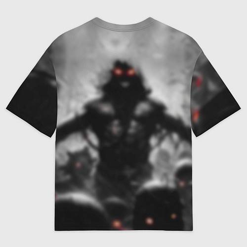 Женская футболка оверсайз Disturbed: Demon Rage / 3D-принт – фото 2
