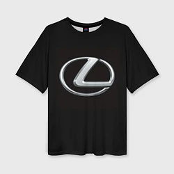 Женская футболка оверсайз Lexus