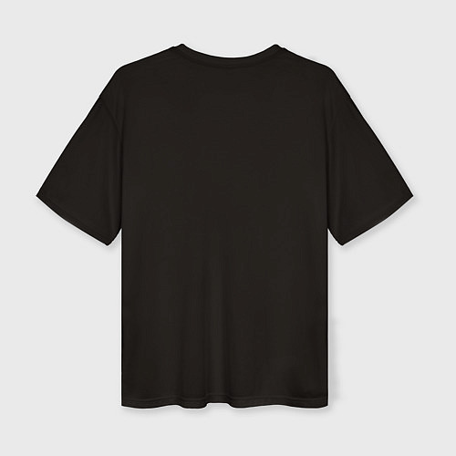 Женская футболка оверсайз Трисс / 3D-принт – фото 2