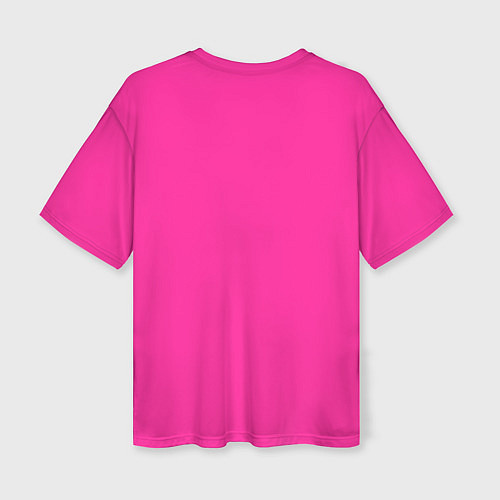 Женская футболка оверсайз Барби / 3D-принт – фото 2