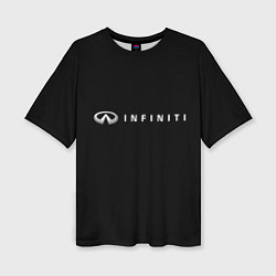 Женская футболка оверсайз Infiniti