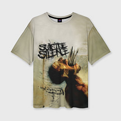 Женская футболка оверсайз Suicide Silence: The cleansing