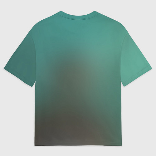 Женская футболка оверсайз Forest / 3D-принт – фото 2