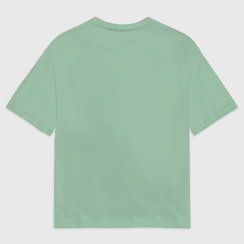 Женская футболка оверсайз Taboo / 3D-принт – фото 2