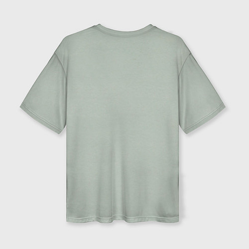 Женская футболка оверсайз Грудная клетка / 3D-принт – фото 2