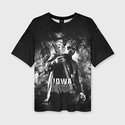 Женская футболка оверсайз Slipknot: Iowa