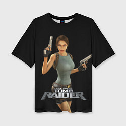 Женская футболка оверсайз TOMB RAIDER