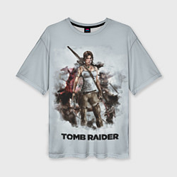 Женская футболка оверсайз TOMB RAIDER