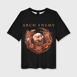 Женская футболка оверсайз Arch Enemy: Kingdom