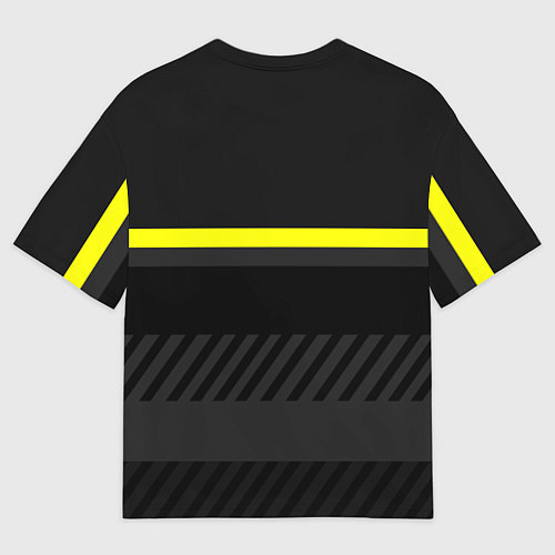 Женская футболка оверсайз FC Borussia 2018 Original #3 / 3D-принт – фото 2