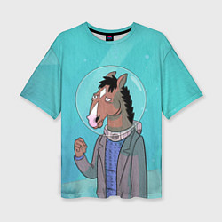 Женская футболка оверсайз BoJack