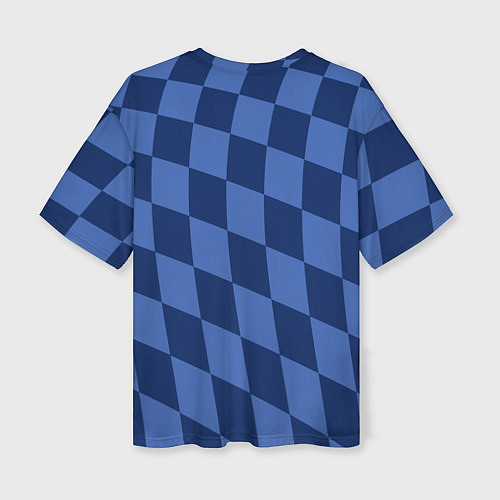 Женская футболка оверсайз Сборная Хорватии / 3D-принт – фото 2