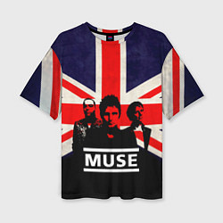 Футболка оверсайз женская Muse UK, цвет: 3D-принт