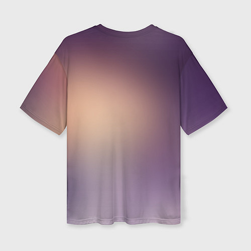 Женская футболка оверсайз Violet Evergarden / 3D-принт – фото 2