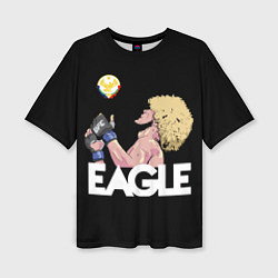 Женская футболка оверсайз Eagle Khabib
