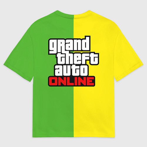 Женская футболка оверсайз GTA V: Online Racer / 3D-принт – фото 2