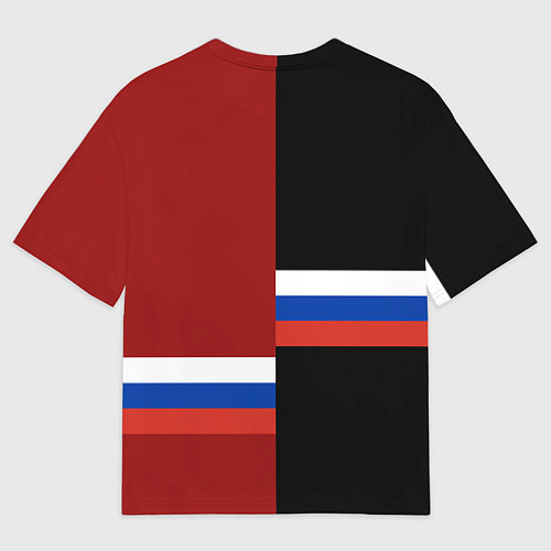 Женская футболка оверсайз Tyumen, Russia / 3D-принт – фото 2