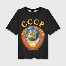 Футболка оверсайз женская Советский Союз, цвет: 3D-принт