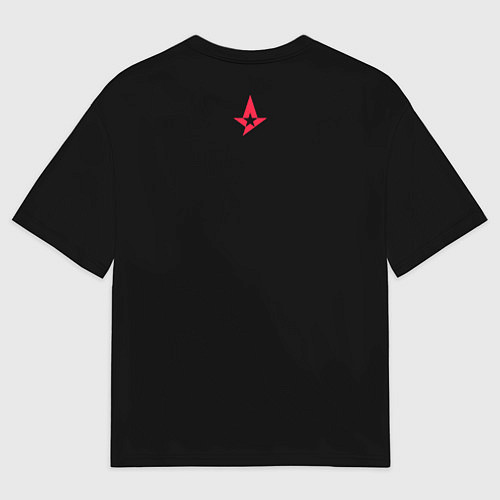 Женская футболка оверсайз Astalis 2018: The Form / 3D-принт – фото 2