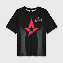 Женская футболка оверсайз Astalis 2018: The Form