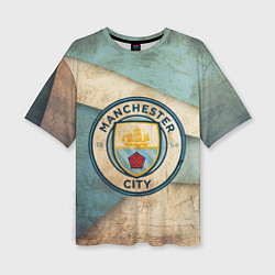 Женская футболка оверсайз FC Man City: Old Style
