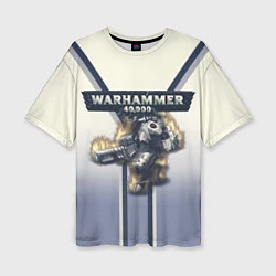 Женская футболка оверсайз Warhammer 40000: Tau Empire