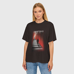 Футболка оверсайз женская Twin Peaks: Firewalk with me, цвет: 3D-принт — фото 2