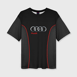 Футболка оверсайз женская Audi Style, цвет: 3D-принт