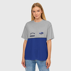 Футболка оверсайз женская Subaru Style, цвет: 3D-принт — фото 2