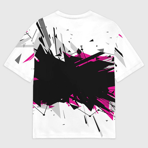 Женская футболка оверсайз Metro: Exodus Purple / 3D-принт – фото 2