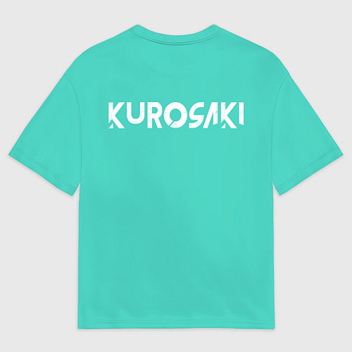 Женская футболка оверсайз Куросаки Ичиго / 3D-принт – фото 2