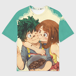 Футболка оверсайз женская Моя геройская Академия, цвет: 3D-принт