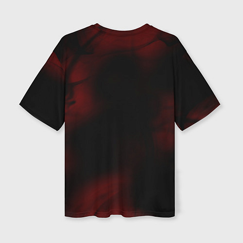 Женская футболка оверсайз Бездомный Бог / 3D-принт – фото 2