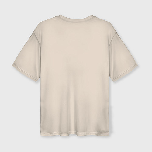 Женская футболка оверсайз SANITYS FALL / 3D-принт – фото 2