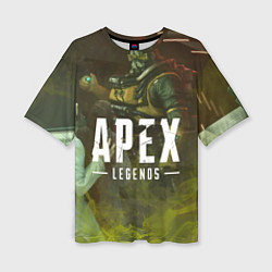 Женская футболка оверсайз Apex Legends: Toxic Soldier