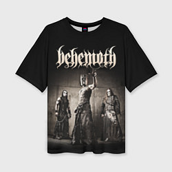 Женская футболка оверсайз Behemoth Metal