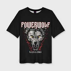 Женская футболка оверсайз Powerwolf: Lupus Dei