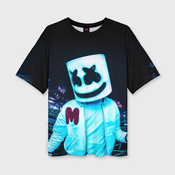 Женская футболка оверсайз MARSHMELLO