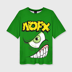 Женская футболка оверсайз NOFX Face