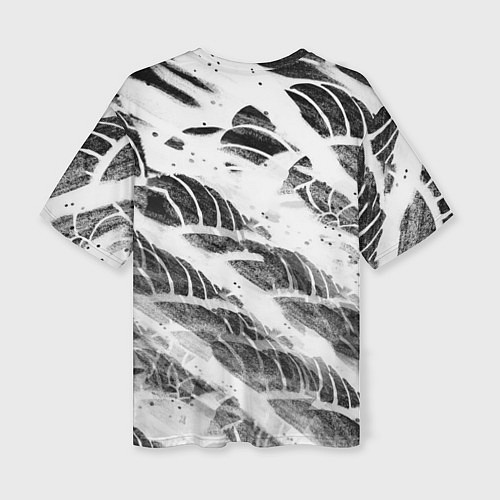 Женская футболка оверсайз Hollow Knight / 3D-принт – фото 2