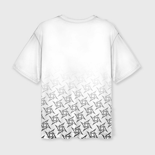 Женская футболка оверсайз METALLICA / 3D-принт – фото 2