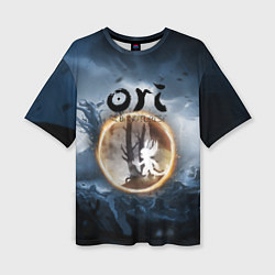 Футболка оверсайз женская Ori and the will of the wisp, цвет: 3D-принт