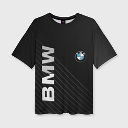 Женская футболка оверсайз BMW
