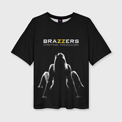 Женская футболка оверсайз Brazzers - casting producer